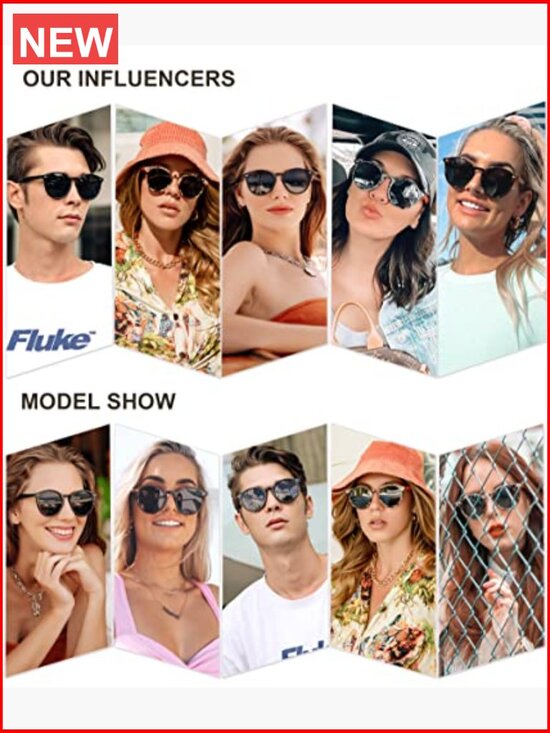 Retro Round Polarized Sunglasses UV400 Protection Classic Vintage main image 7
